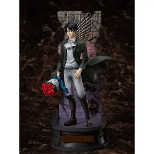 Beeldje 1/7 levi verjaardag pvc FuRyu Attack on Titan The Final Season image-3