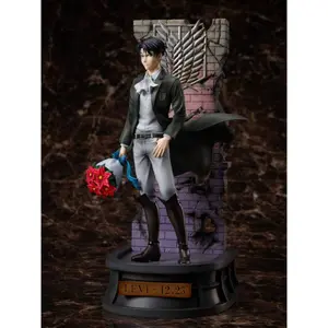 Beeldje 1/7 levi verjaardag pvc FuRyu Attack on Titan The Final Season image-4