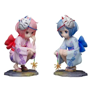 Figurine 1/7 rem &amp; ram childhood summer memories pvc FuRyu Re:ZERO -Starting Life in Another World image-0