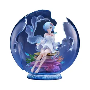 Collectible figurine FuRyu ReZero Starting Life in Another World Rem Aqua Orb Ver. image-0