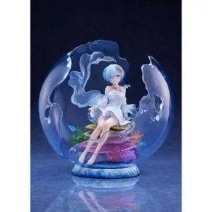 Collectible figurine FuRyu ReZero Starting Life in Another World Rem Aqua Orb Ver. image-1