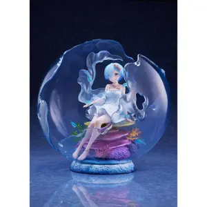 Collectible figurine FuRyu ReZero Starting Life in Another World Rem Aqua Orb Ver. image-2
