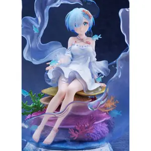 Collectible figurine FuRyu ReZero Starting Life in Another World Rem Aqua Orb Ver. image-4