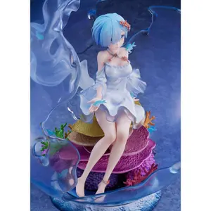 Collectible figurine FuRyu ReZero Starting Life in Another World Rem Aqua Orb Ver. image-6