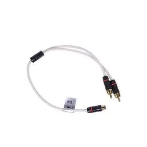 Διπλός καλωδίος RCA θηλυκό σε αρσενικό Fusion 30cm image-0