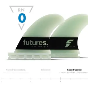 Surfbrädans fena Futures Gerry Lopez (x4) image-1