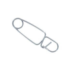 Dubbel rostfri säkerhetsnål Fuzyon Chasse (x100)