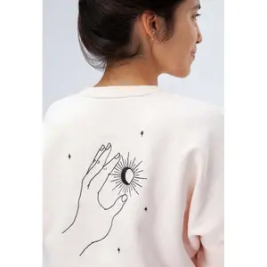 Sudadera de mujer Baya sukha cristal Rose image-2