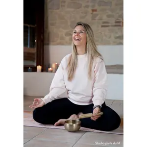 Sudadera de mujer Baya sukha cristal Rose image-5