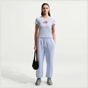 Calças de fato de treino oversized mulher Nike Phoenix image-1