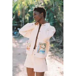 Women's denim shorts G-Kero image-1