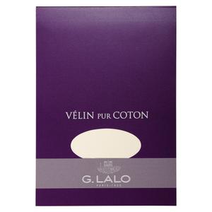 11000l-a5-notepad-with-40-sheets-g-lalo-velin-pur-coton-white-148x210-mm