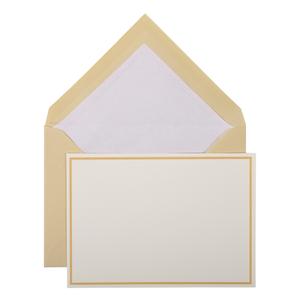 32606l-borderat-kort-kuvert-g-lalo-x10-sand-10-7x15-2-cm