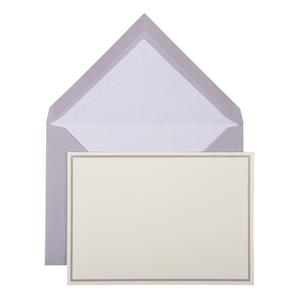 32628l-borderat-kort-kuvert-g-lalo-x10-mus-gra-10-7x15-2-cm