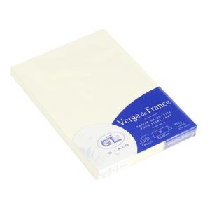 Papier chevalets plié, vergé G.Lalo (x25)