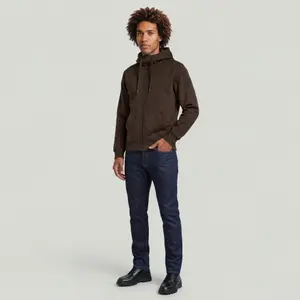 Zip-up hoodie G-Star Premium Core Regular image-4