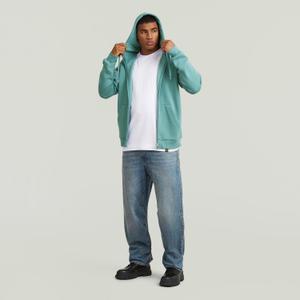 Sweatshirt com capuz e fecho de correr G-Star Premium image-4