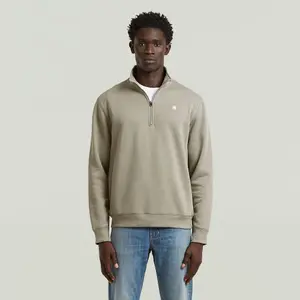 Sweatshirt à demi-zip à manches longues G-Star Premium Core image-1