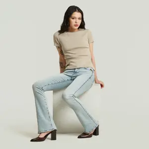 Γυναικείο T-shirt G-Star Slim Rib image-4