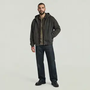Hooded sweatshirt met rits G-Star Chest Relaxed image-4