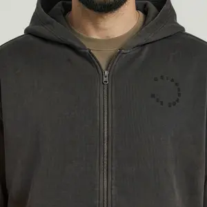 Hooded sweatshirt met rits G-Star Chest Relaxed image-6