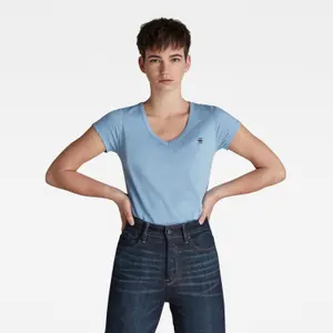 Slank T-shirt voor dames G-Star Eyben V-Hals image-1