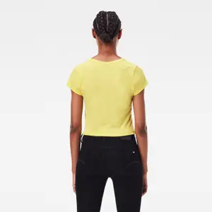 Slank T-shirt voor dames G-Star Eyben V-Hals image-2