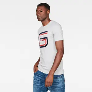 Grafisch T-shirt slank 6 G-Star image-4