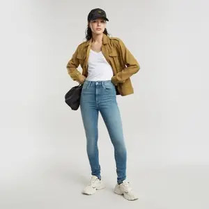 Damen Skinny Jeans G-Star kafey Ultra High image-2