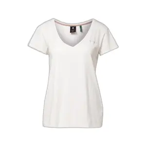 T-Shirt mit V-Ausschnitt Oberteil Grafik 2 Frau G-Star image-0