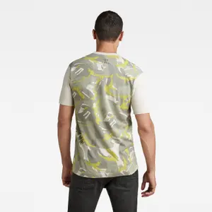 T-Shirt G-Star GS RAW Back Camo All over Graphic image-2