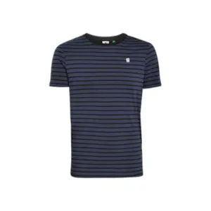 Grafisch slim-line T-shirt met strepen G-Star Korpaz image-0