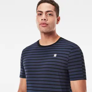 Grafisch slim-line T-shirt met strepen G-Star Korpaz image-4