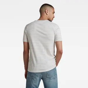 Grafisch slim-line T-shirt met strepen G-Star Korpaz image-2