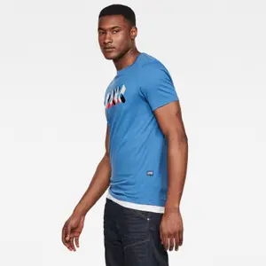 Slim fit T-shirt G-Star RAW. Text image-3
