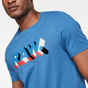 Slim fit T-shirt G-Star RAW. Text image-4
