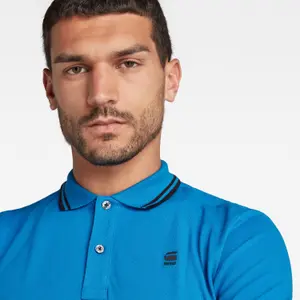 Schlankes Polo-Shirt G-Star Dunda Gestreepte image-4
