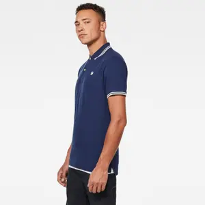 Schlankes Polo-Shirt G-Star Dunda Gestreepte image-2