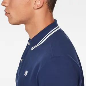 Schlankes Polo-Shirt G-Star Dunda Gestreepte image-4