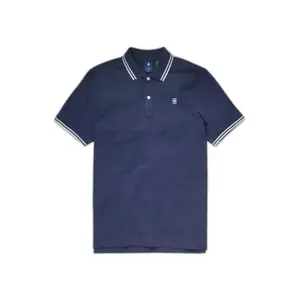Schlankes Polo-Shirt G-Star Dunda Gestreepte image-0