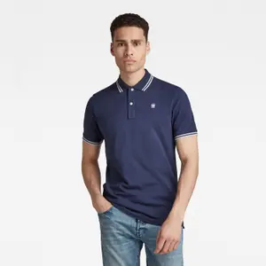 Schlankes Polo-Shirt G-Star Dunda Gestreepte image-1