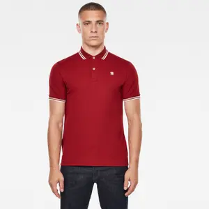 Schlankes Polo-Shirt G-Star Dunda Gestreepte image-1