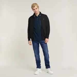 Polo slim rayas de manga larga G-Star Dunda image-1