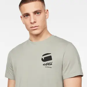 T-shirt met groot logo op de rug G-Star GR image-4