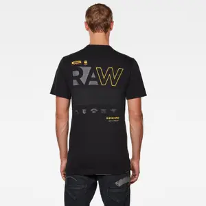 Grafisch logo T-shirt op de achterkant G-Star image-3