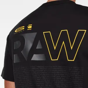 Grafisch logo T-shirt op de achterkant G-Star image-5