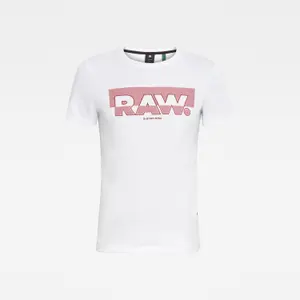 Grafisch slank T-shirt G-Star RAW image-0