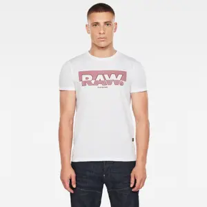 Grafisch slank T-shirt G-Star RAW image-1