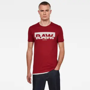 Grafisch slank T-shirt G-Star RAW image-1