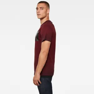 Dubbel geverfd logo T-shirt G-Star image-3
